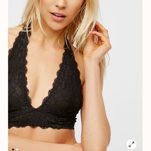 Free People Lace Halter Bralettes